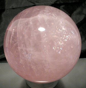 rose quartz spheres